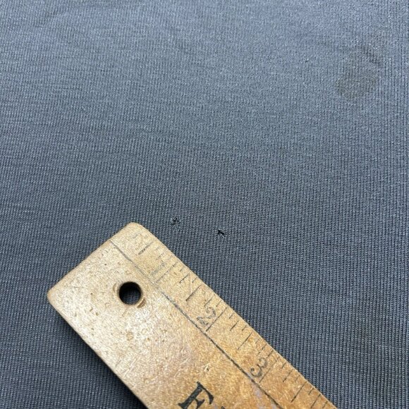 Vintage 70s long sleeve shirt high neck 1/4 zip turtleneck polyester? worn large - Picture 9 of 11